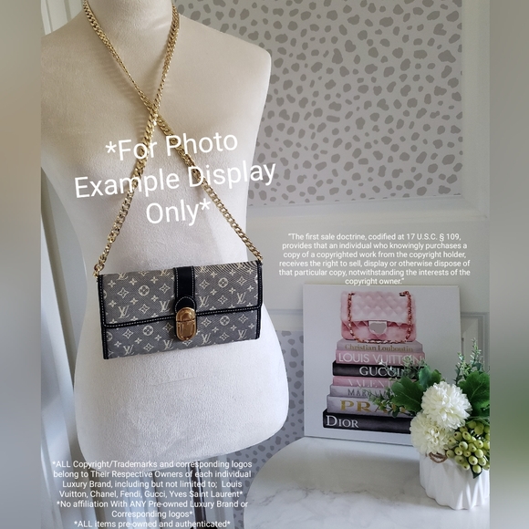 Authentic Pre-owned Louis Vuitton Monogram Mini Lin Wallet - Picture 2 of 14